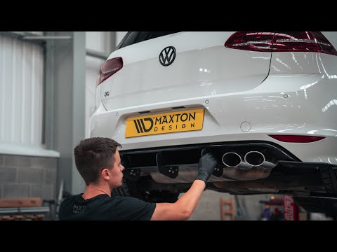 Fitting the New Maxton Design Kit at their HQ | MK7 Golf R Modifications