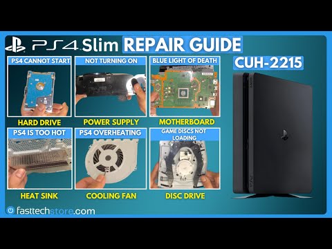PS4 Slim CUH-2215 Disassembly and Repair Guide