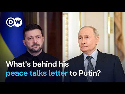 Zelenskyy challenges Putin to direct peace talks | DW News