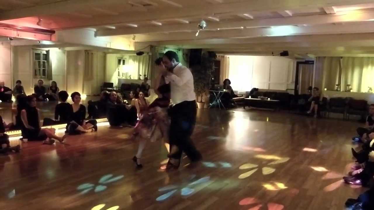 Barbara Wainnright et Mario De Camillis, milonga