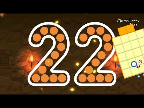 Numberblocks 22 Magic Run - Numberblocks Twenty Two Adventure | Number Counting Go Explore