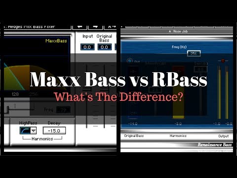 MaxxBass vs RBass ...What's the Difference?  A quick Comparison