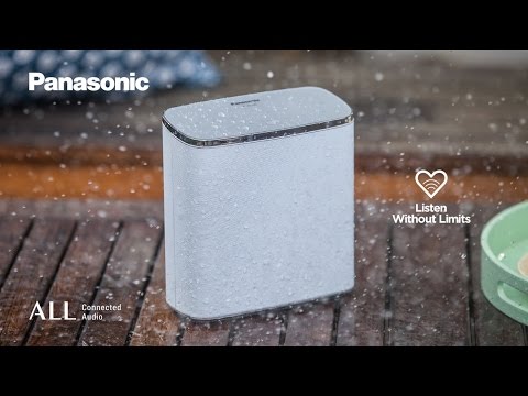 The Panasonic ALL05 Portable Speaker - Because Life Isn't Waterproof