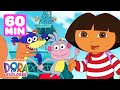 Dora Boots Travel The World 1 Hour Of Dora The Explorer Dora Friends