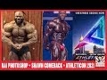 Kai Greene PHOTOSHOP GAINS + Shawn Rhoden Talks Comeback + Athleticon New Date Announced!