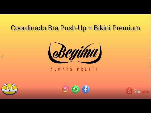 Vídeo relacionado con Genérico Sujetador Push up de Encaje con y Braguita de Bikini Bordada (Black L)