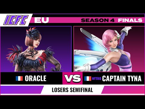 Oracle (Anna) vs. Captain Tyna (Alisa) Losers Semifinal - ICFC EU Tekken 7 Season 4 Finals