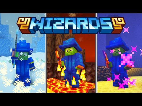 BECOME A WIZARD - Minecraft Wizards Mod