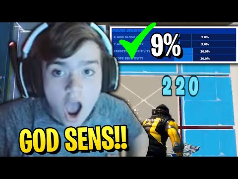 What happens when Mongraal uses 9% Sensitivity?!