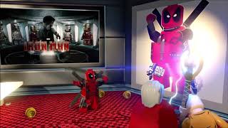 Lego marvel super heroes-how to unlock deadpool all 11 deadpool red brick locations