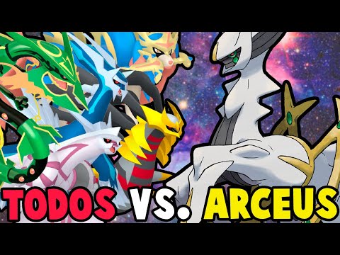 QUEM É CAPAZ DE DERROTAR ARCEUS ??