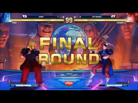 Evo Japan 2018 - SFV AE Kenpi (Ken) vs Mizuha (Chun li)