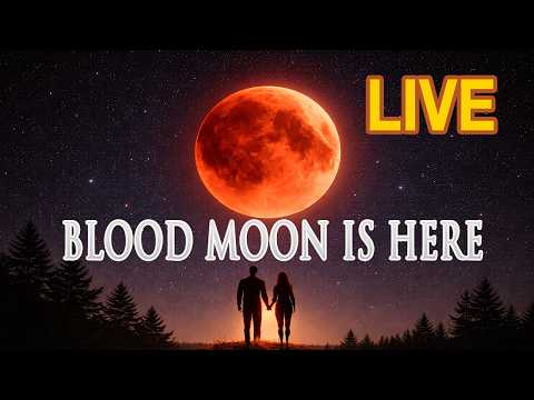 LIVE BLOOD MOON – Total Lunar Eclipse March 3, 2026 (2AM CST)