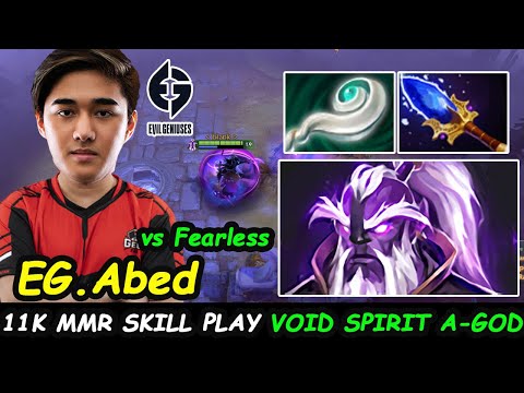 EG ABED - [Void Spirit] A-GOD 11K MMR Skill Play No Mercy Dota 2 Perspective Pro Gameplay 7.27
