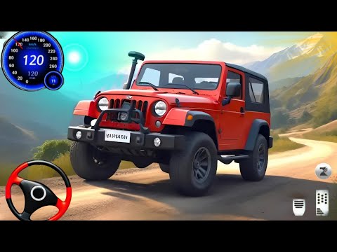 4x4 Offroad Jeep Simulator 2025 || Spintrials Cargo Jeep Car Driver || Gameplay Android