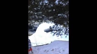 Piers Gorge Norway MI spring thaw