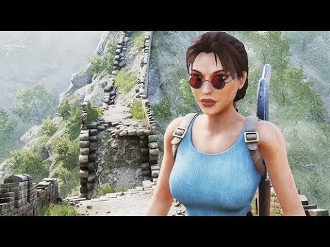 Tomb Raider 2: The Dagger Of Xian DEMO - Full Walkthrough (No Commentary) (Unreal 4 Engine)