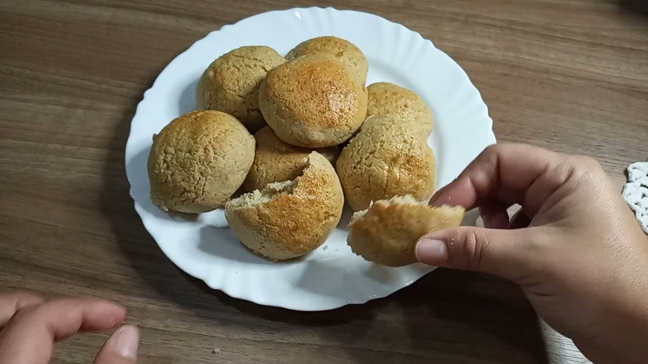 PÃO de batata doce com farinha de aveia muito fácil...