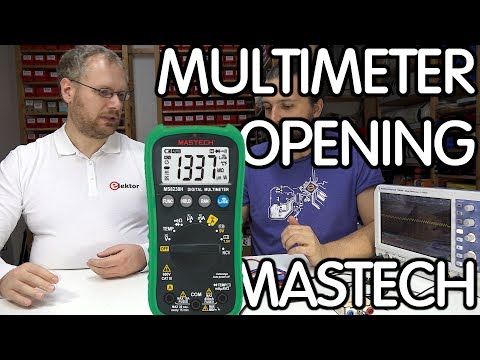 ✔ Mastech MS8238H Aufgeschraubt 🔍 Bluetooth-Multimeter #002