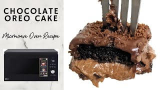 Chocolate Oreo cake Recipe | LG Microwave Oven | MJEN326SF | Oreo Biscuit Cake in oven