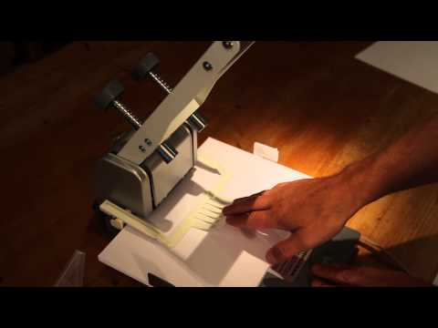 Combilocher Duo-N20 DUO-N35 Tutorial Ösen