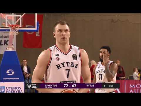 Artsiom Parakhouski (22 PTS 8 REBS 2 BLKS) vs Juventus Utena
