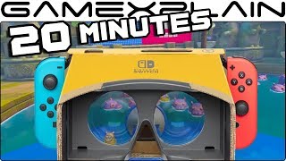 20 Minutes of Labo VR Gameplay (DIRECT FEED)