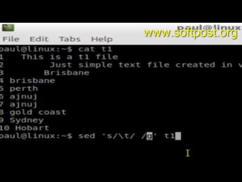 How to replace all tabs by spaces in a file in Mac OSX Terminal