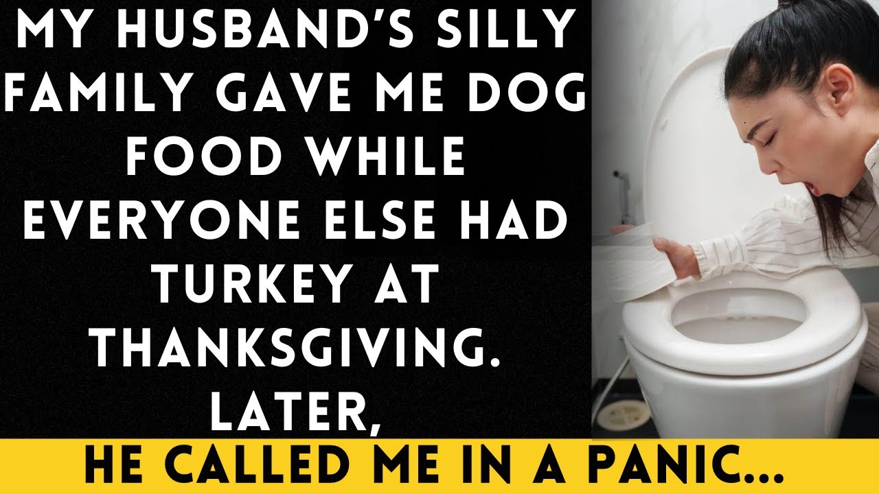 My Husband’s Foolish  Family Served Me Dog Food While Everyone Else Ate Turkey at Thanksgiving...