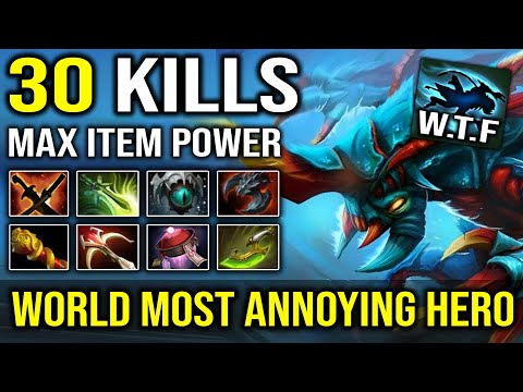 WORLD MOST ANNOYING WEAVER Late Game 30Kills OP Shukuchi Speed with Ascetic's Cap DotA 2