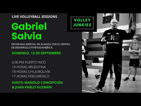 Live Volleyball Sessions: Prof. Gabriel Salvia