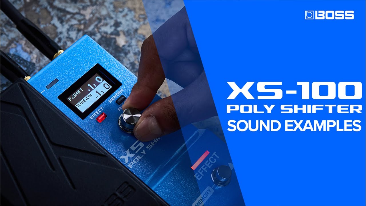 BOSS XS-100 Poly Shifter | Sound Examples - YouTube