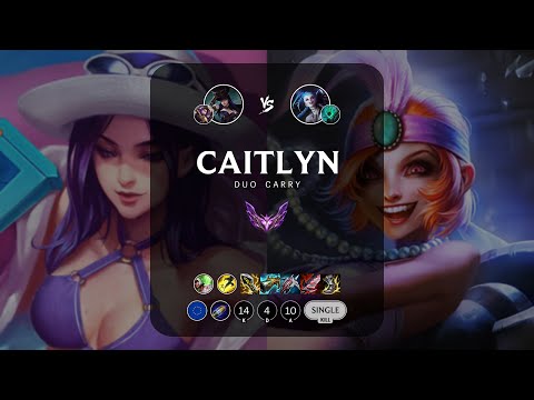 Caitlyn ADC vs Jinx - EUW Master Patch 13.14