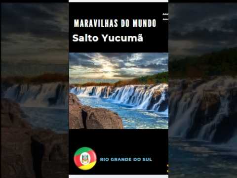 Essa maravilha fica no BRASIL. Salto Yucumã, a cachoeira mais extensa do mundo. Maravilhas do Mundo