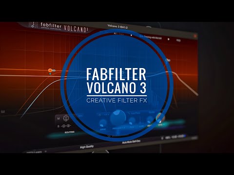 @fabfilter Volcano 3 Creative Filter - Silent Knob Tweaking / Walkthrough / Selected Preset Demo