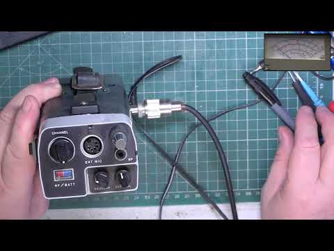 Realistic TRC1001 CB27/81 UK FM CB radio handheld - set 1of2 service