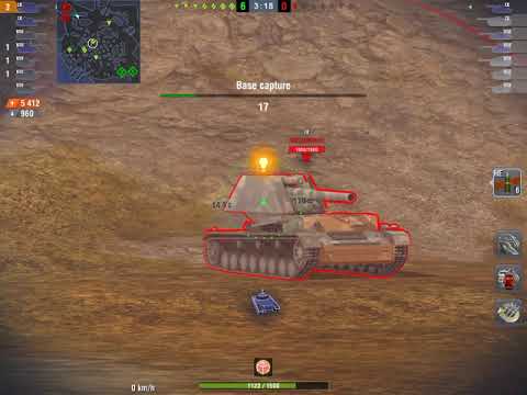 Wot Blitz T30 7K damage game