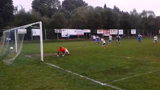 preview picture of video 'SportowePodhale.pl - V liga: Szaflary - Podhale (karny na 2:1)'