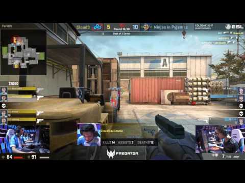 CLOUD 9 VS NIP - AUTIMATIC GETS INSANE 4K ON PISTOL!!