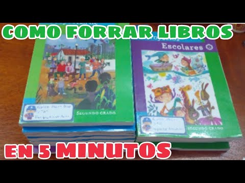 How to cover books with contact or plastic in less than 5 minutes #howtocoverbooks