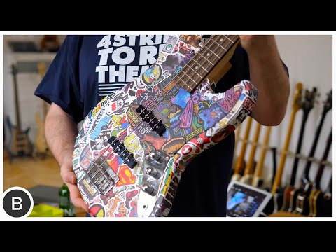 LET'S BUILD A STICKER BASS !! -- #DIYKitChallenge22