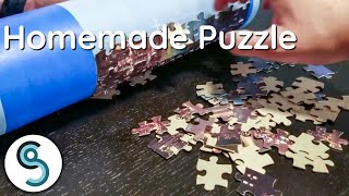 Making a Custom Puzzle Using a Cricut Vinyl Cutter, Printer, and a Cereal Box
