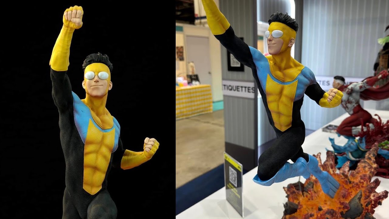New INVINCIBLE - MARK GRAYSON 1/4 SCALE STATUE fully revealed preorder info