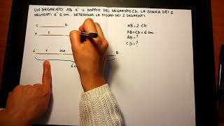 Problemi con segmenti 1 - prima media