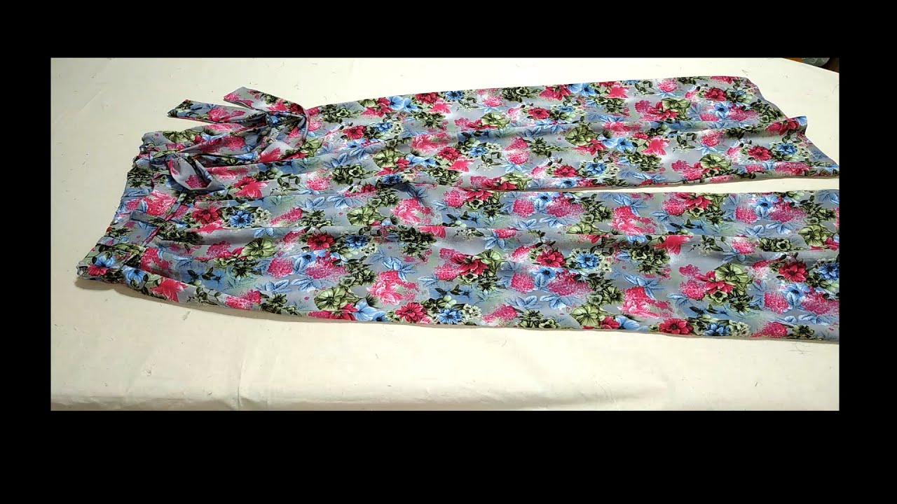 pantalon large tres facile a couper et coudre