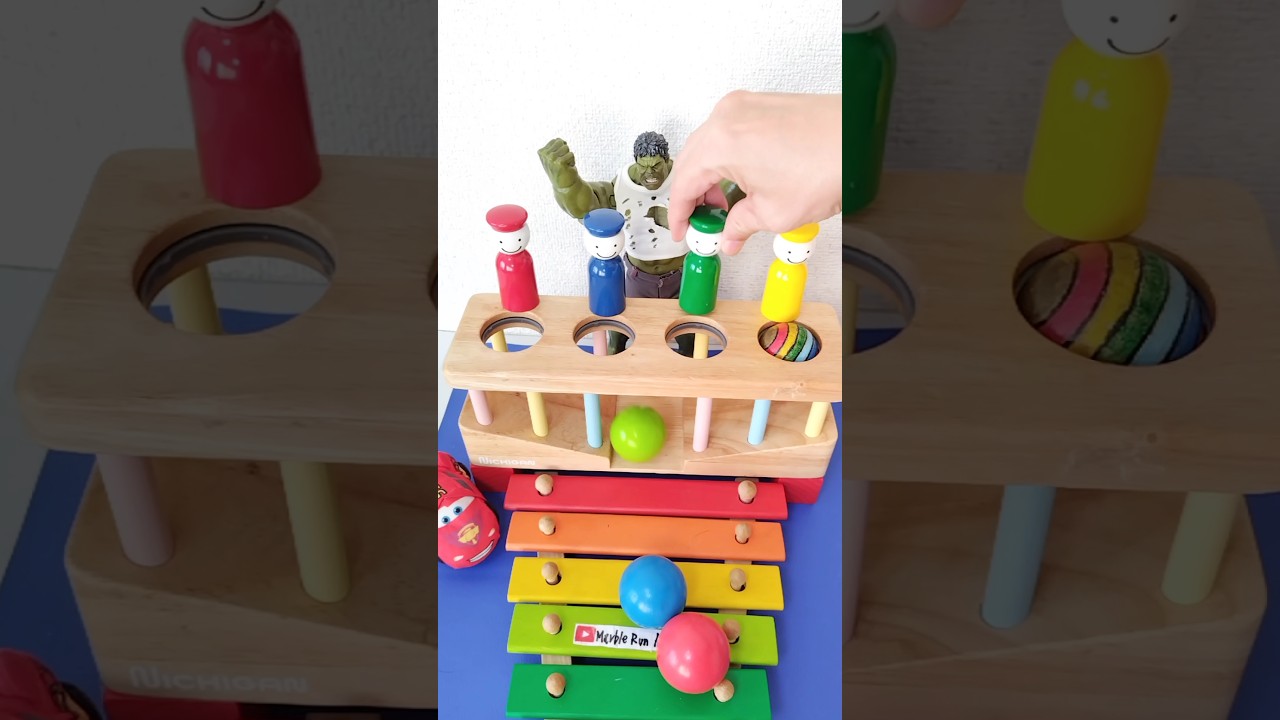 🎶Sound＃43 Marvel Spider-Man  Oody satisfying ASMR #shorts #asmr #funny @marblerun-asmr