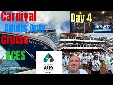 Thumbnail for Carnival ACES Adults Only Cruise Vlog | Day 4 on Carnival Magic Ship