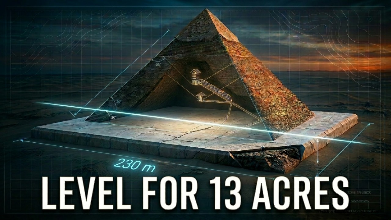 The Great Pyramid Was Not Built on Bedrock — It Rebuilt the Bedrock