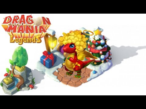 [NEW]Blizzard Bells Events - Li'l Angel Dragon - Gameplay - Dragon Mania Legends -part 649