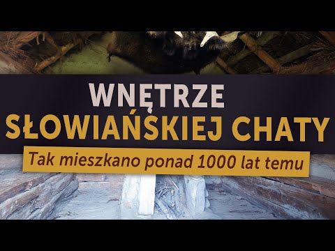 Wnętrze słowiańskiej chaty. Tak mieszkano ponad 1000 lat temu